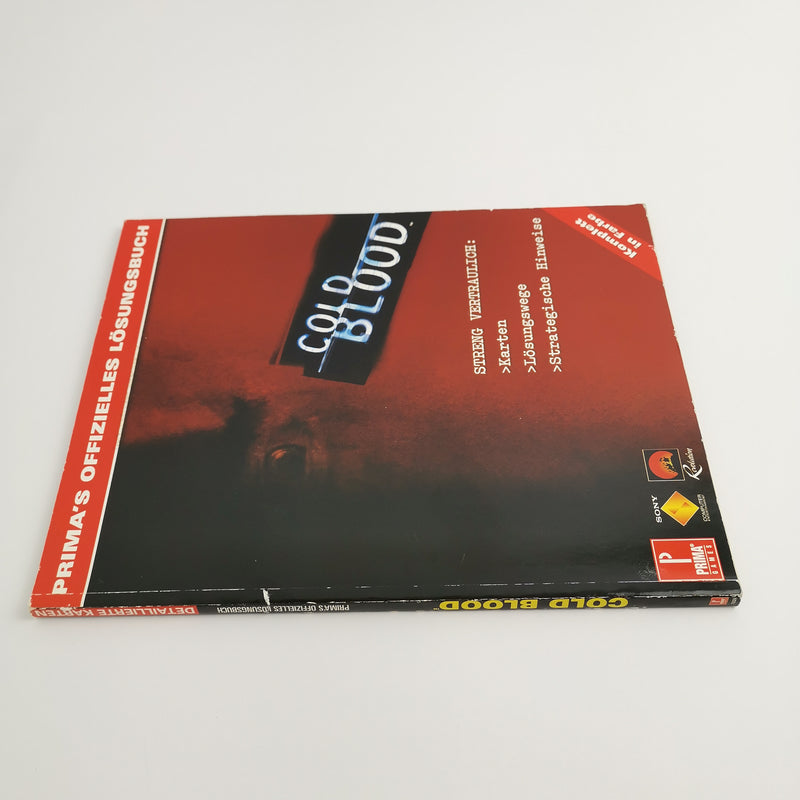 Cold Blood Prima's Official Solution Book | PS1 PSX Game Advisor