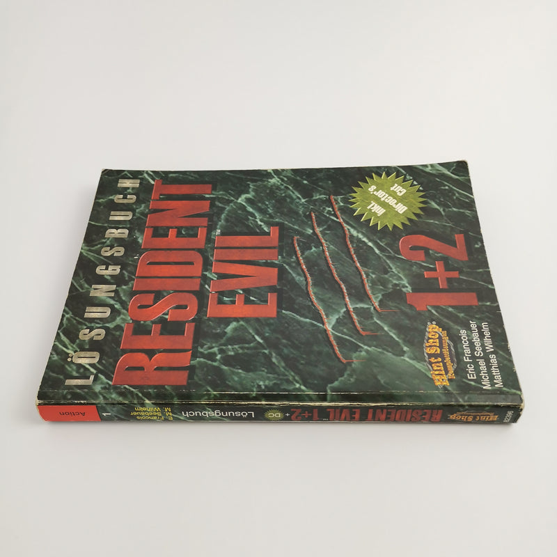 Sony Playstation Resident Evil 1 + 2 Walkthrough Book Hint Shop | PS1 game advisor