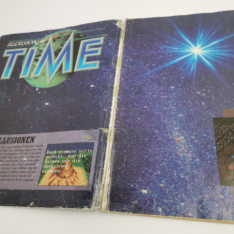 Der offizielle Nintendo Spieleberater " illusion of Time " SNES Lösungsbuch