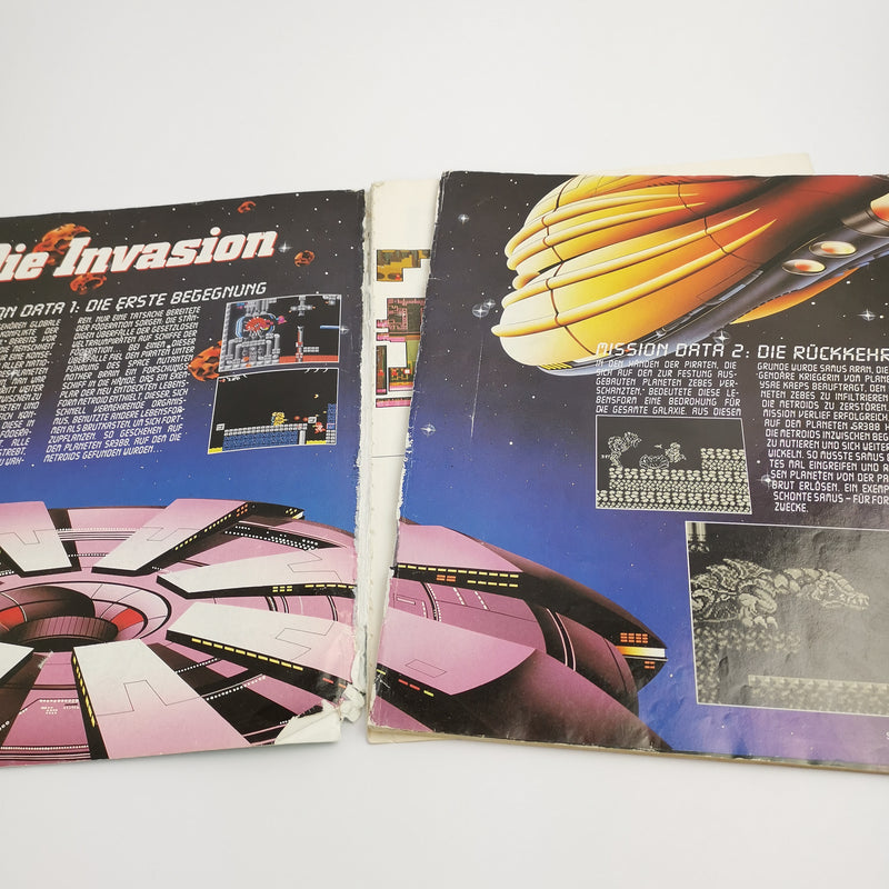 The official Nintendo game guide "Super Metroid" SNES walkthrough book