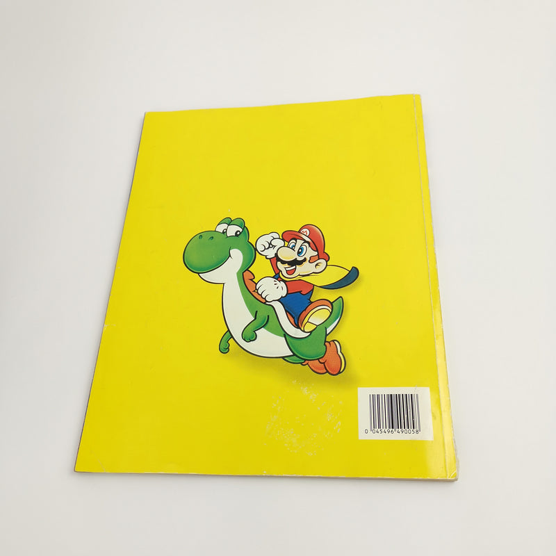 The official Super Nintendo game guide "Super Mario World" walkthrough book