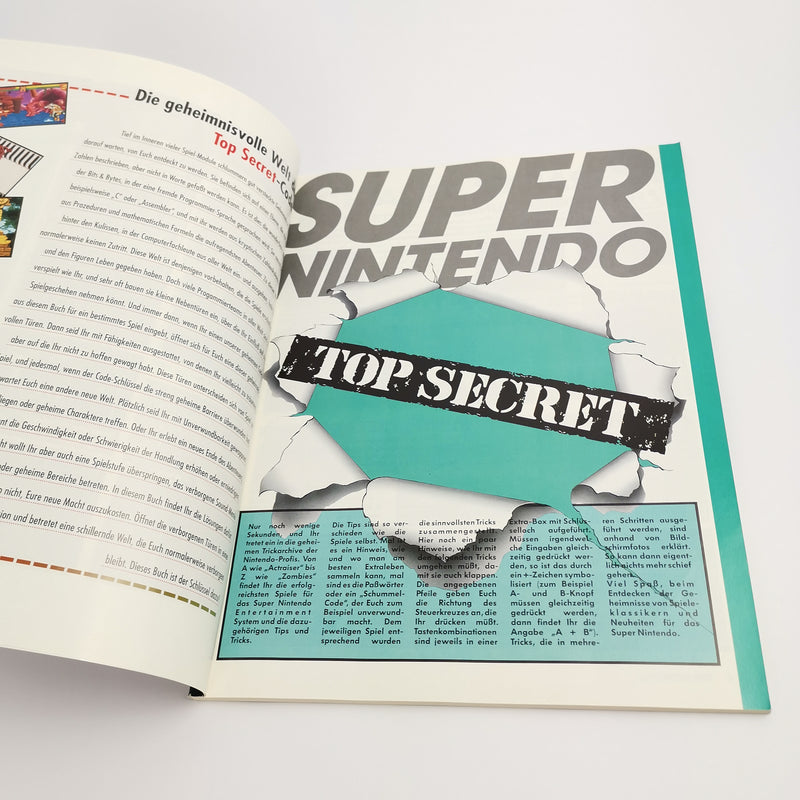 Der offizielle Nintendo Spieleberater " Top Secret "  Lösungsbuch SNES NES GB