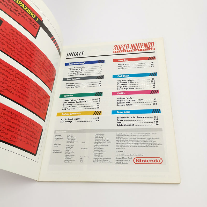 The Official Nintendo Game Advisor " Super Nintendo Game Advisor 2 SNES [2]