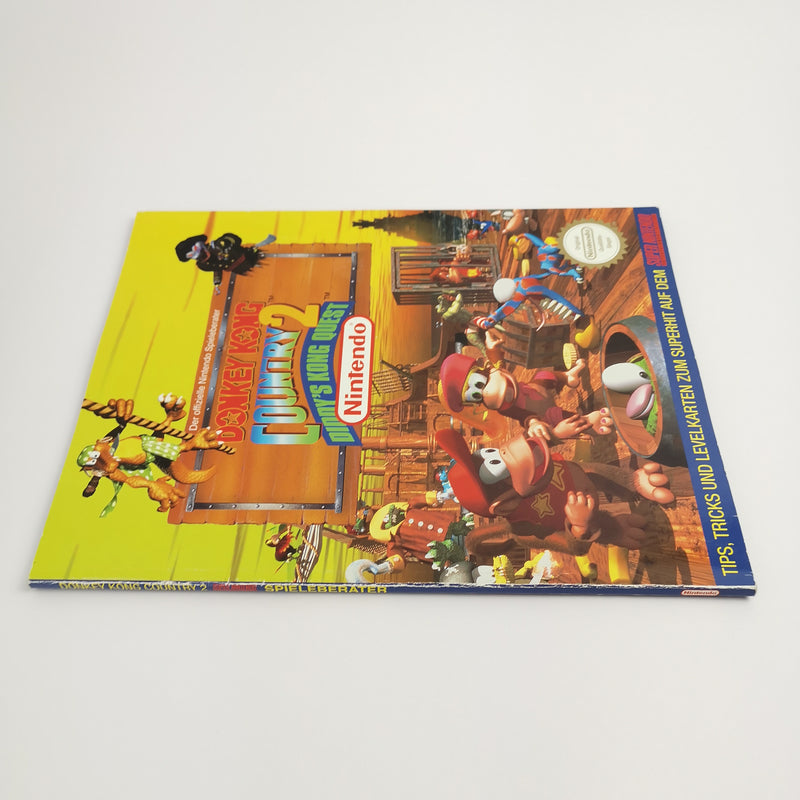 offizieller Super Nintendo Spieleberater Donkey Kong Country 2 Lösungsbuch