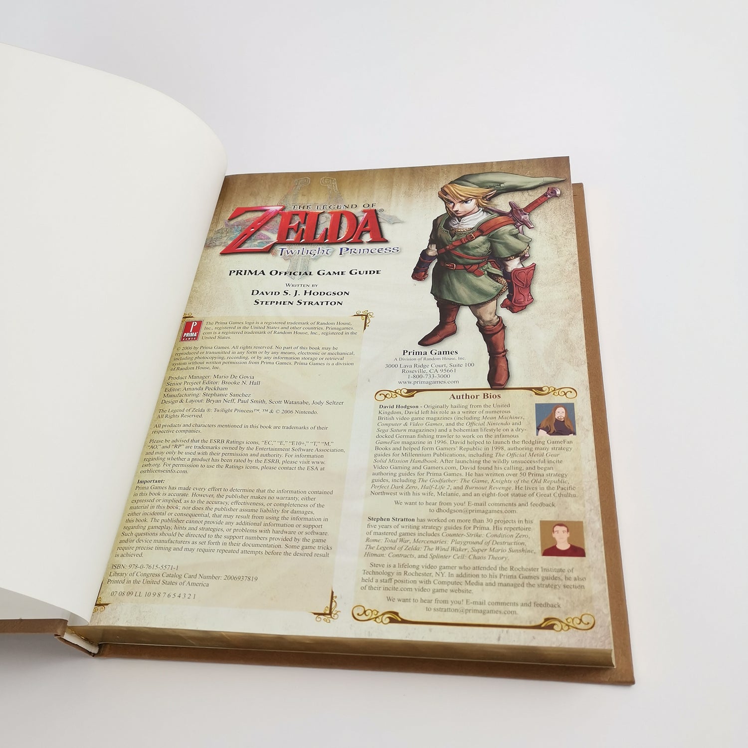 The Legend of Zelda Twilight Princess Prima official Game Guide | Solution book