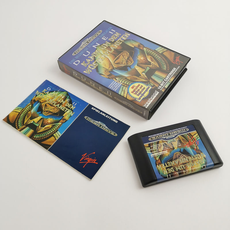 Sega Mega Drive Spiel " Dune II Kampf um den Wüstenplaneten " MD Game | OVP PAL