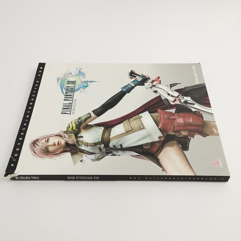 Sony Playstation 3 game "Final Fantasy XIII + solution book" FF 13 Guide original packaging
