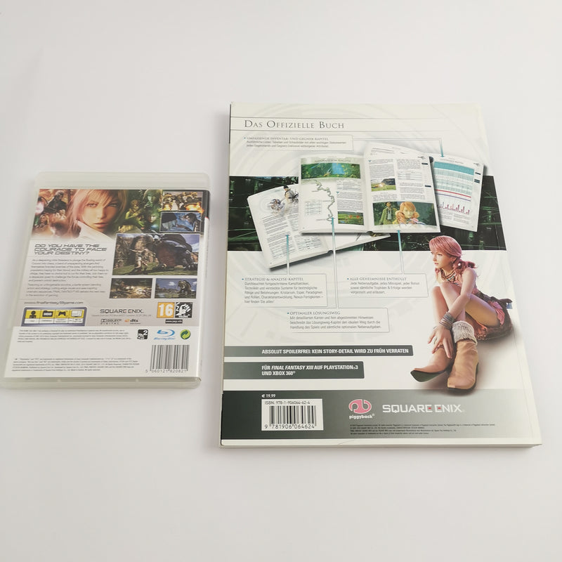 Sony Playstation 3 Spiel " Final Fantasy XIII + Lösungsbuch " FF 13 Guide OVP