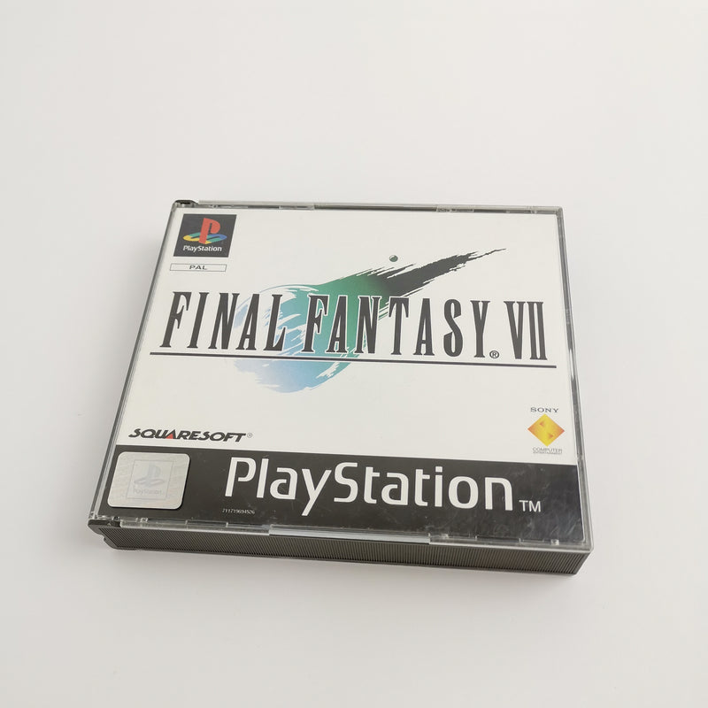 Sony Playstation 1 Spiel " Final Fantasy VII + Lösungsbuch " FF 7 Guide OVP PS1