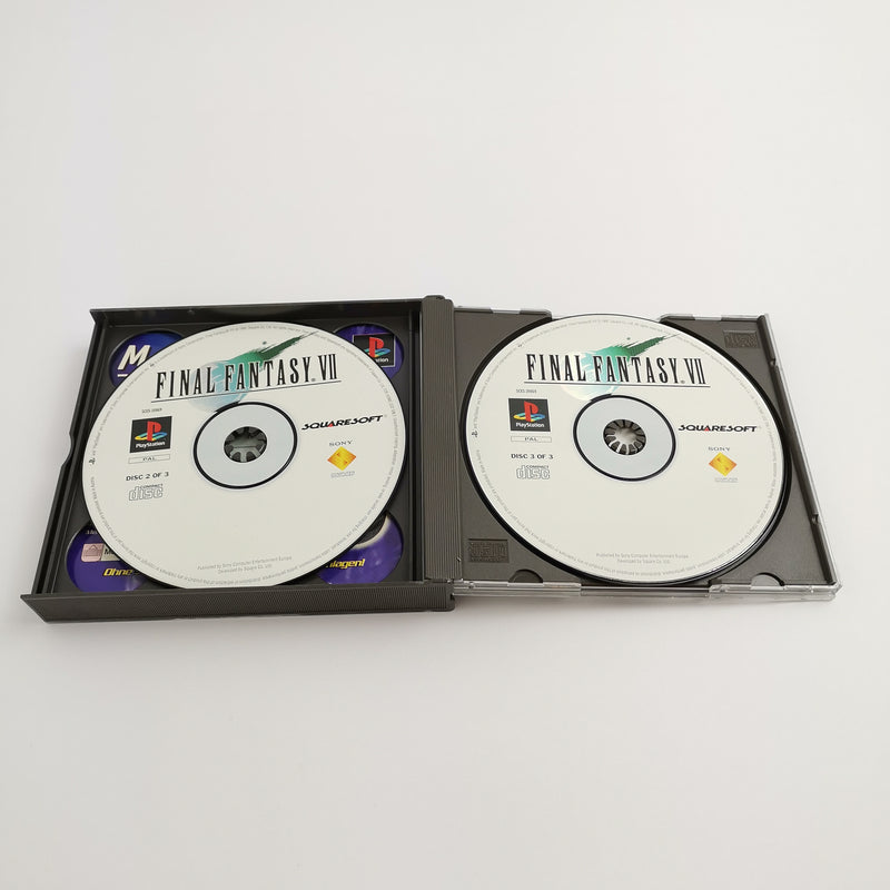 Sony Playstation 1 Spiel " Final Fantasy VII + Lösungsbuch " FF 7 Guide OVP PS1