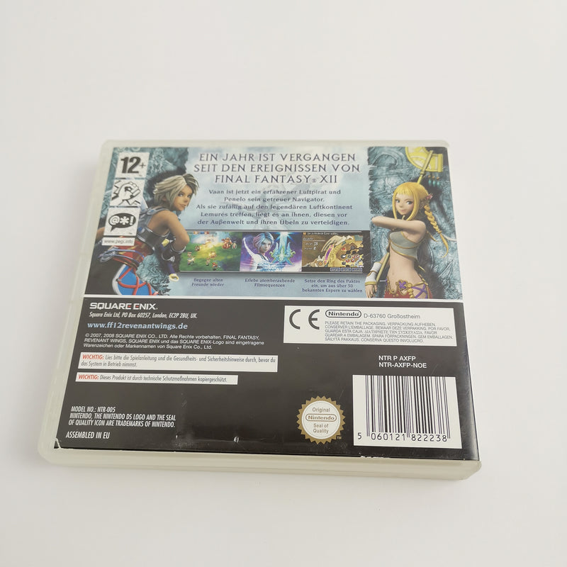 Nintendo DS game "Final Fantasy XII Revenant Wings" OVP PAL | Square Enix