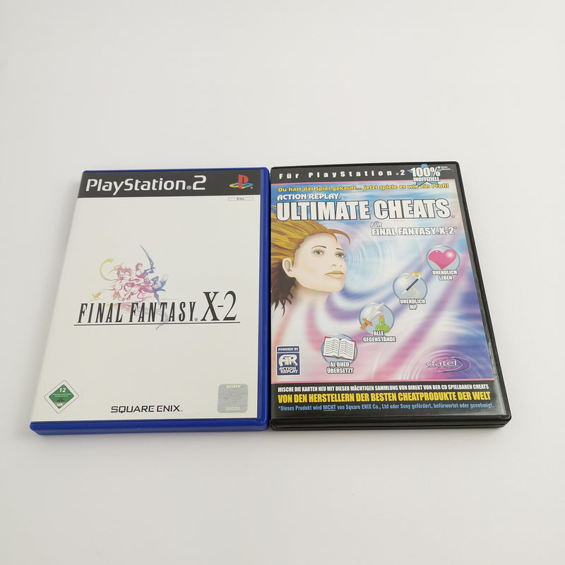 Sony Playstation 2 Spiel " Final Fantasy X-2 + Ultimate Cheats " AR | OVP PAL