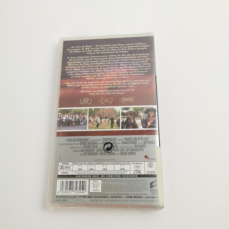 Sony Playstation Portable UMD Video Film " Ringers Lord of the Fans " SEALED NEU