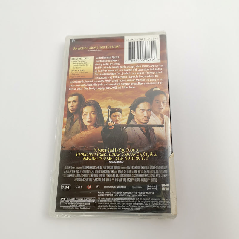 Sony Playstation Portable UMD Video Movie "Jet Li Hero" PSP | SEALED NEW
