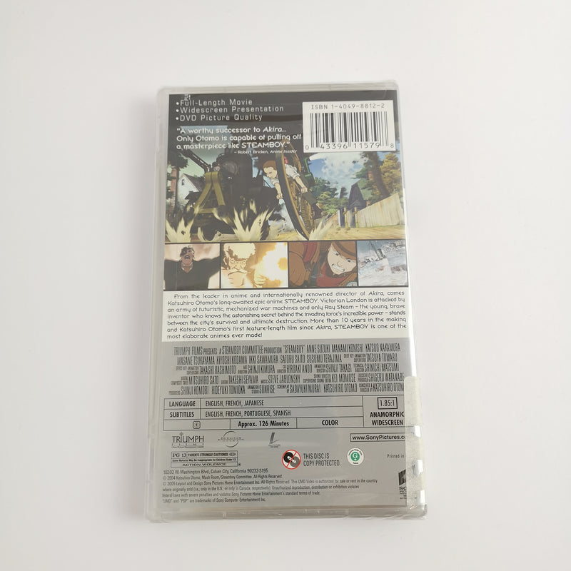 Sony Playstation Portable UMD Video Film "Steamboy" EN Vers. PSP | SEALED NEW