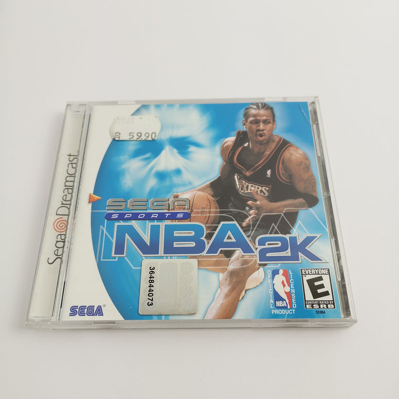 Sega Dreamcast Spiel " NBA 2K " DC Basketball OVP | NTSC-U/C USA * sehr gut