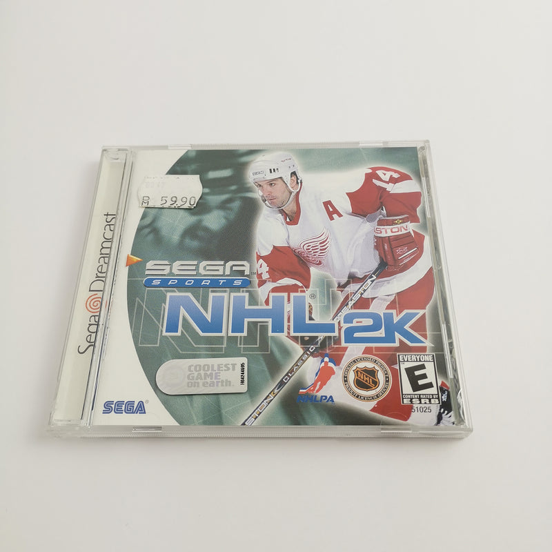 Sega Dreamcast Spiel " NHL 2K " DC Sega Sports Icehockey OVP | NTSC-U/C USA