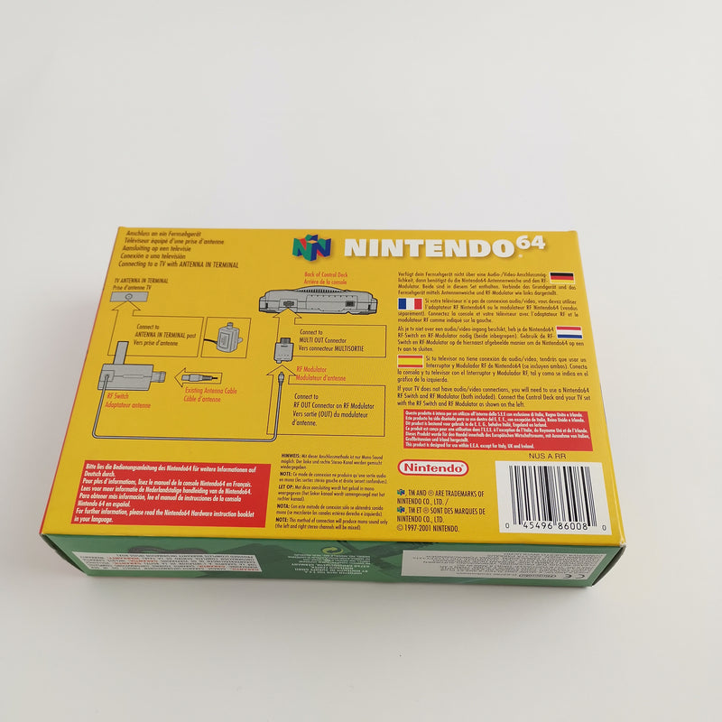 N64 Originaler Nintendo RF-Switch Kabel / RF Modulator | NEU NEW old Stock OVP