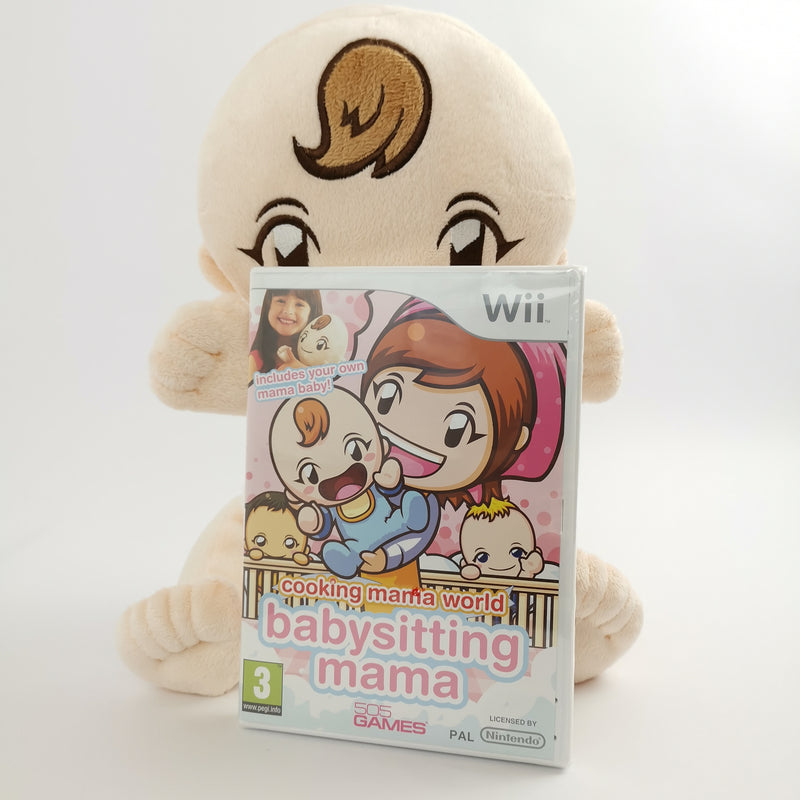 Nintendo Wii Spiel " Babysitting Mama inklusive Puppe " NEU NEW SEALED OVP