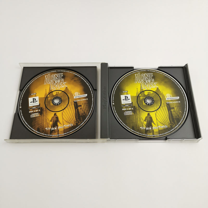 Sony Playstation 1 Spiel " Alone in the Dark the New Nightmare " PS1 PSX OVP PAL