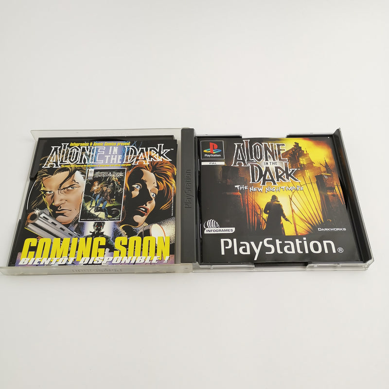 Sony Playstation 1 Spiel " Alone in the Dark the New Nightmare " PS1 PSX OVP PAL