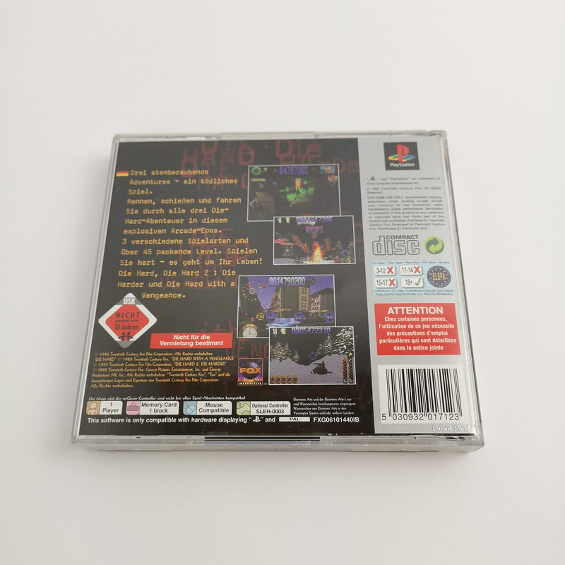 Sony Playstation 1 Spiel " Die Hard Trilogy " PS1 PSX | OVP PAL USK18