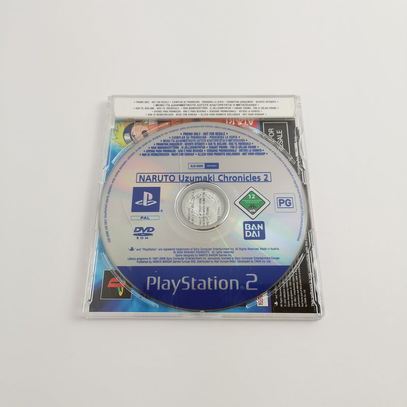 Sony Playstation 2 Spiel " Naruto Uzumaki Chronicles 2 Promo Disc Not for Resale