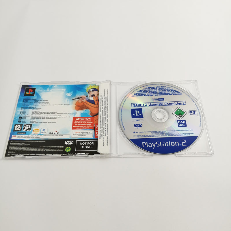 Sony Playstation 2 Spiel " Naruto Uzumaki Chronicles 2 Promo Disc Not for Resale