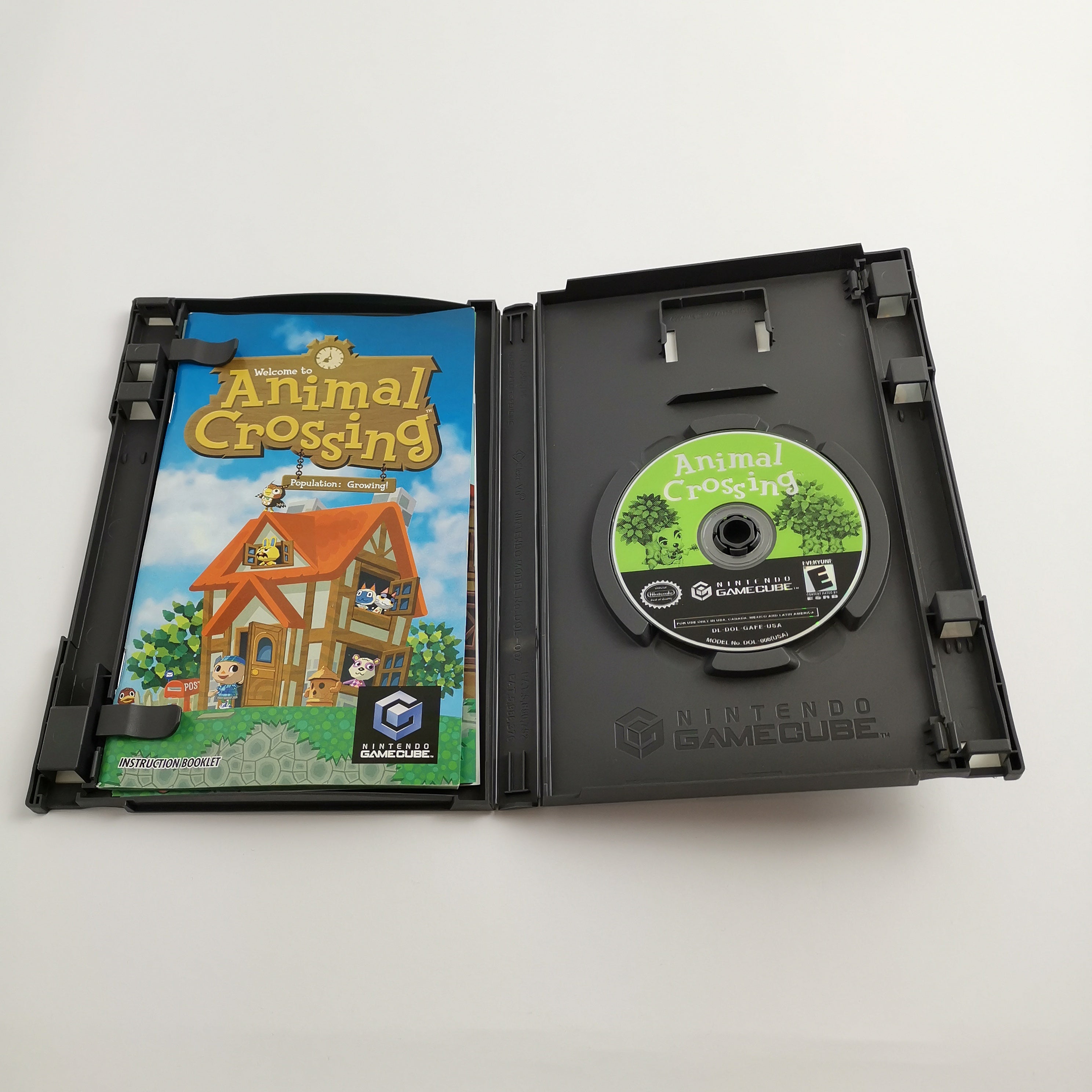 Nintendo Gamecube Spiel " Animal Crossing " GC Game Cube OVP | NTSC-U/C USA