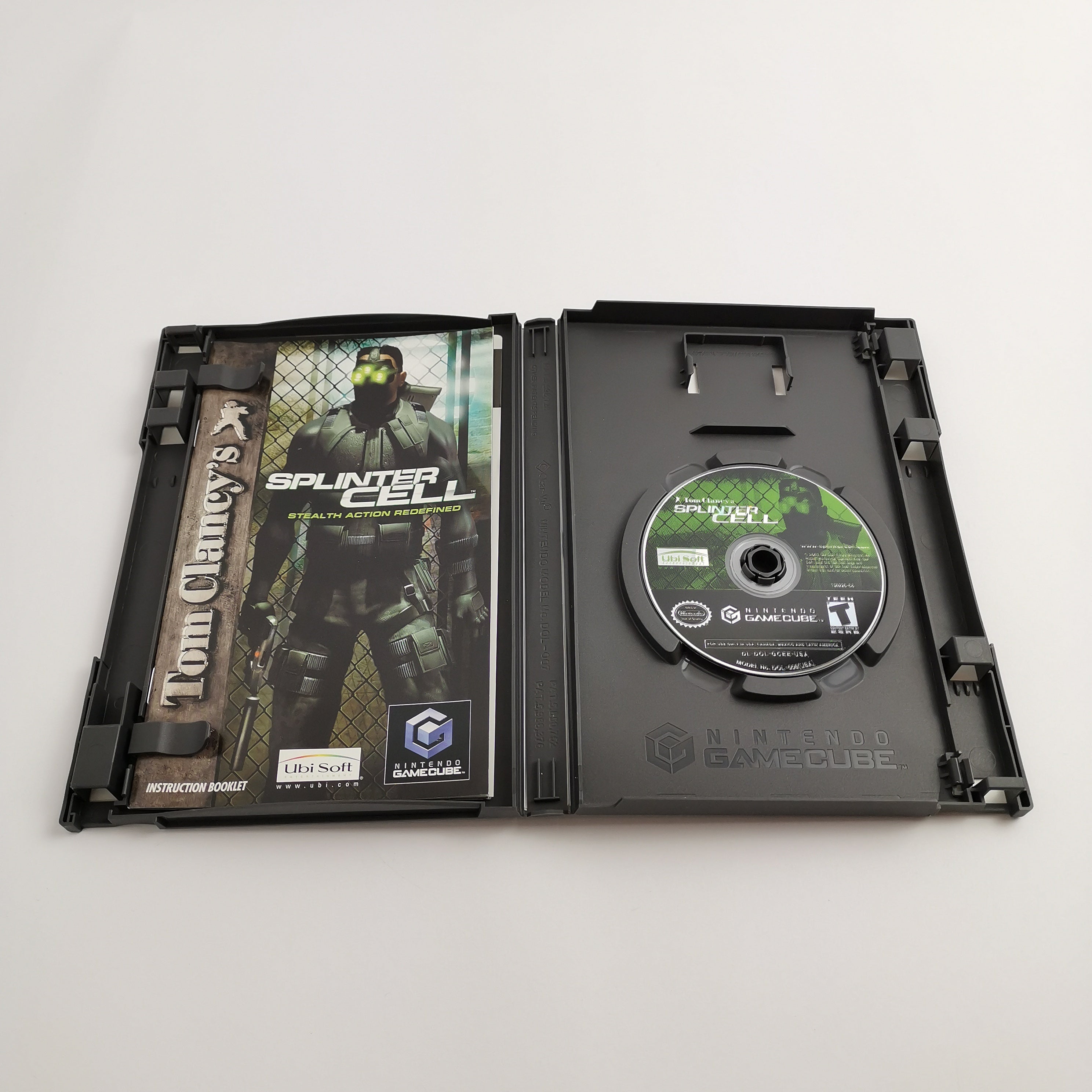 Nintendo Gamecube Spiel : Splinter Cell Stealth Action Redefined OVP | NTSC USA