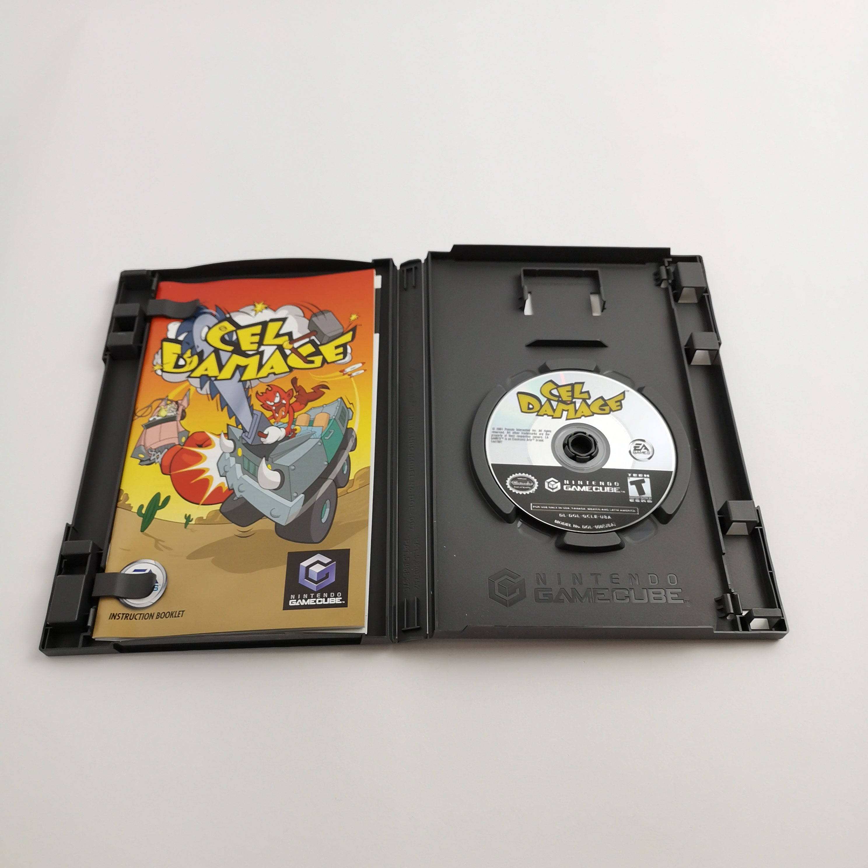 Nintendo Gamecube Spiel : Cel Damage | GC Game Cube OVP NTSC-U/C USA