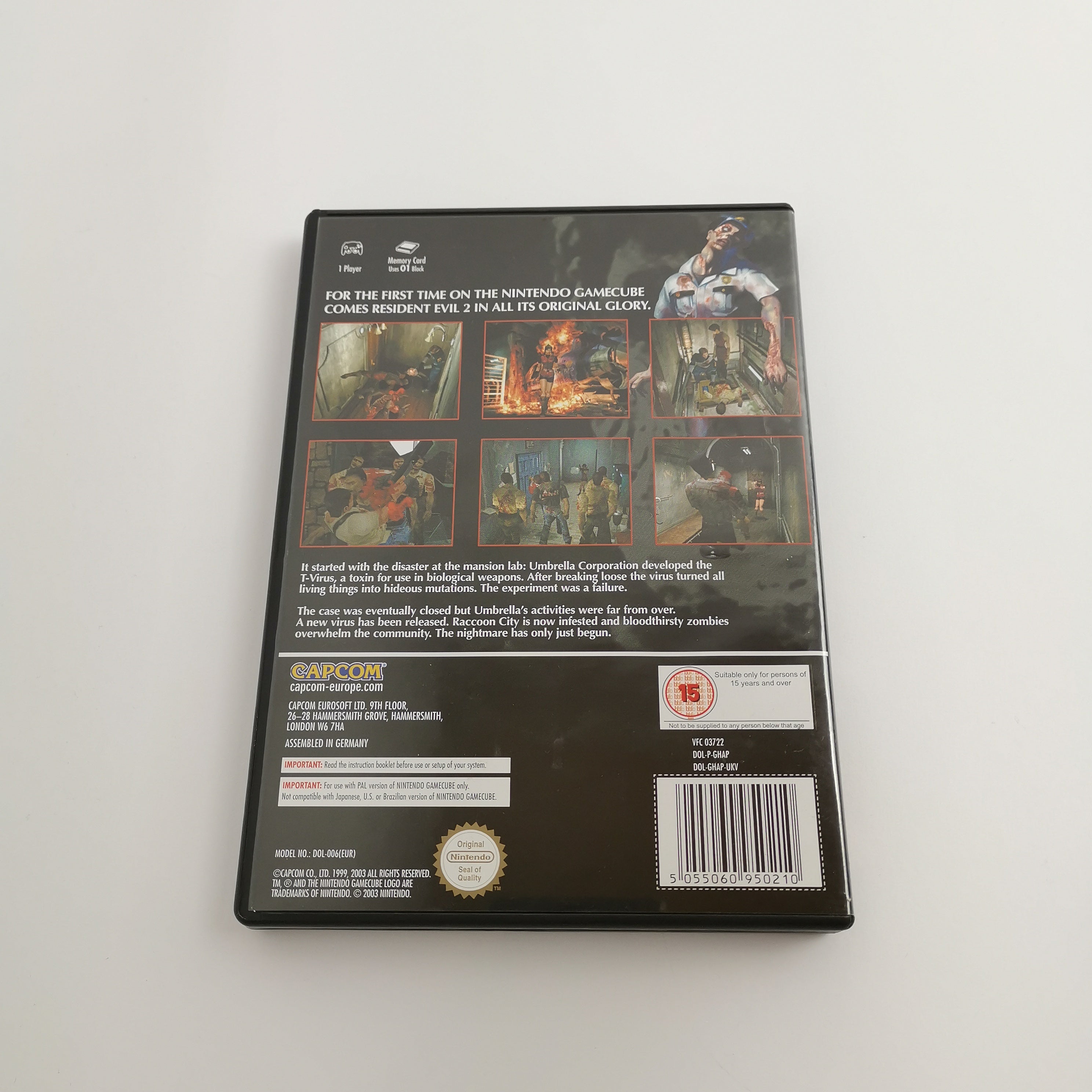 Nintendo Gamecube Spiel : Resident Evil 2 | USK 18 OVP PAL Capcom