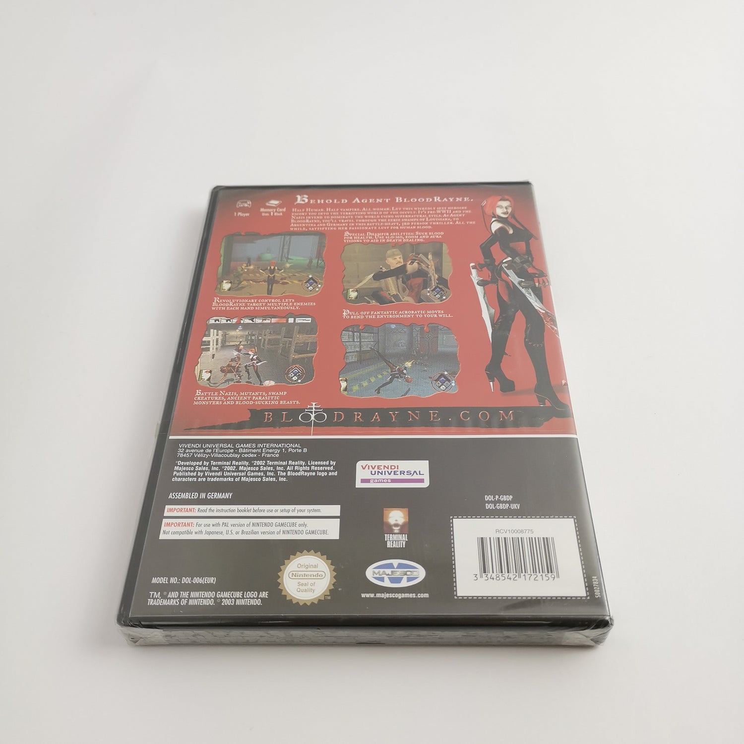 Nintendo Gamecube Game: Bloodrayne | USK18 orig PAL UKV NEW NEW SEALED [3]