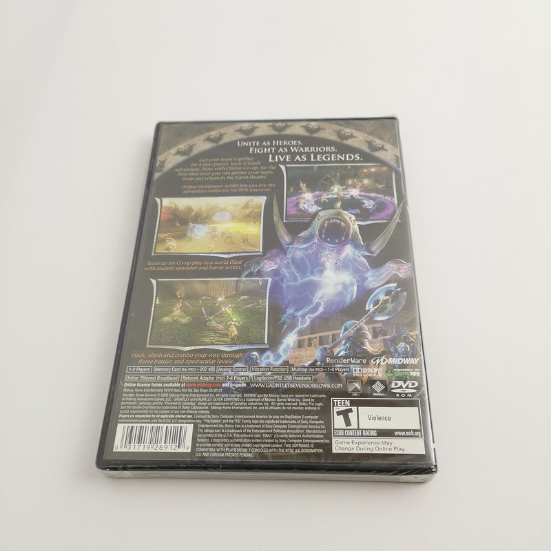 Sony Playstation 2 Spiel : Gauntlet Seven Sorrows | NTSC USA NEU NEW SEALED