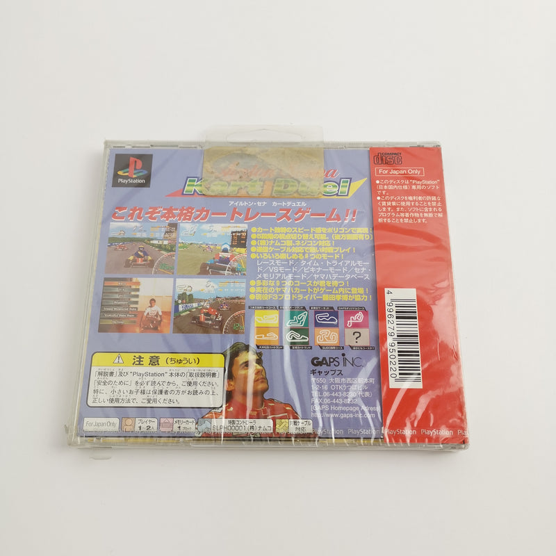 Sony Playstation 1 Spiel : Ayrton Senna Kart Duel | NTSC-J Japan NEU NEW SEALED