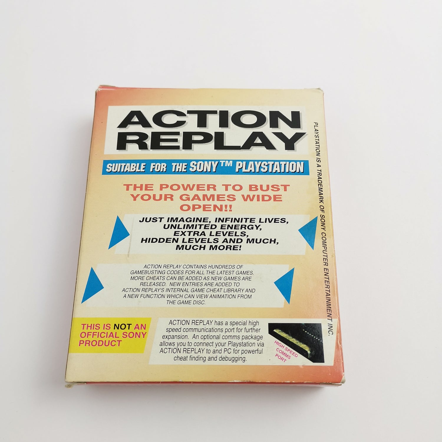 Sony Playstation 1 Action Replay - The Ultimate Game Buster | Original packaging PS1 PSX