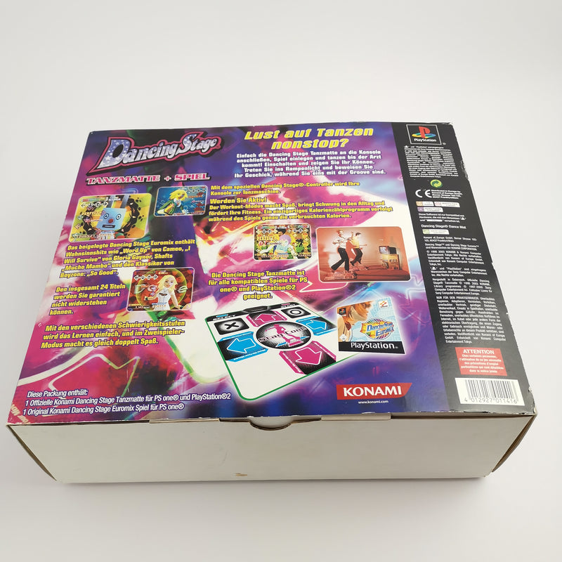 Sony Playstation 1 Spiel : Dancing Stage Tanzmatte + Spiel | PS1 PSX - OVP PAL