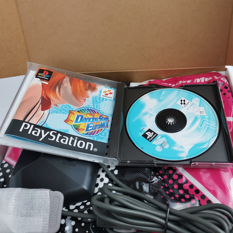 Sony Playstation 1 Spiel : Dancing Stage Tanzmatte + Spiel | PS1 PSX - OVP PAL