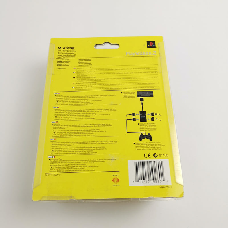 Sony Playstation 2 Zubehör : Multitap Controller Adapter | PS1 PSX - OVP PAL