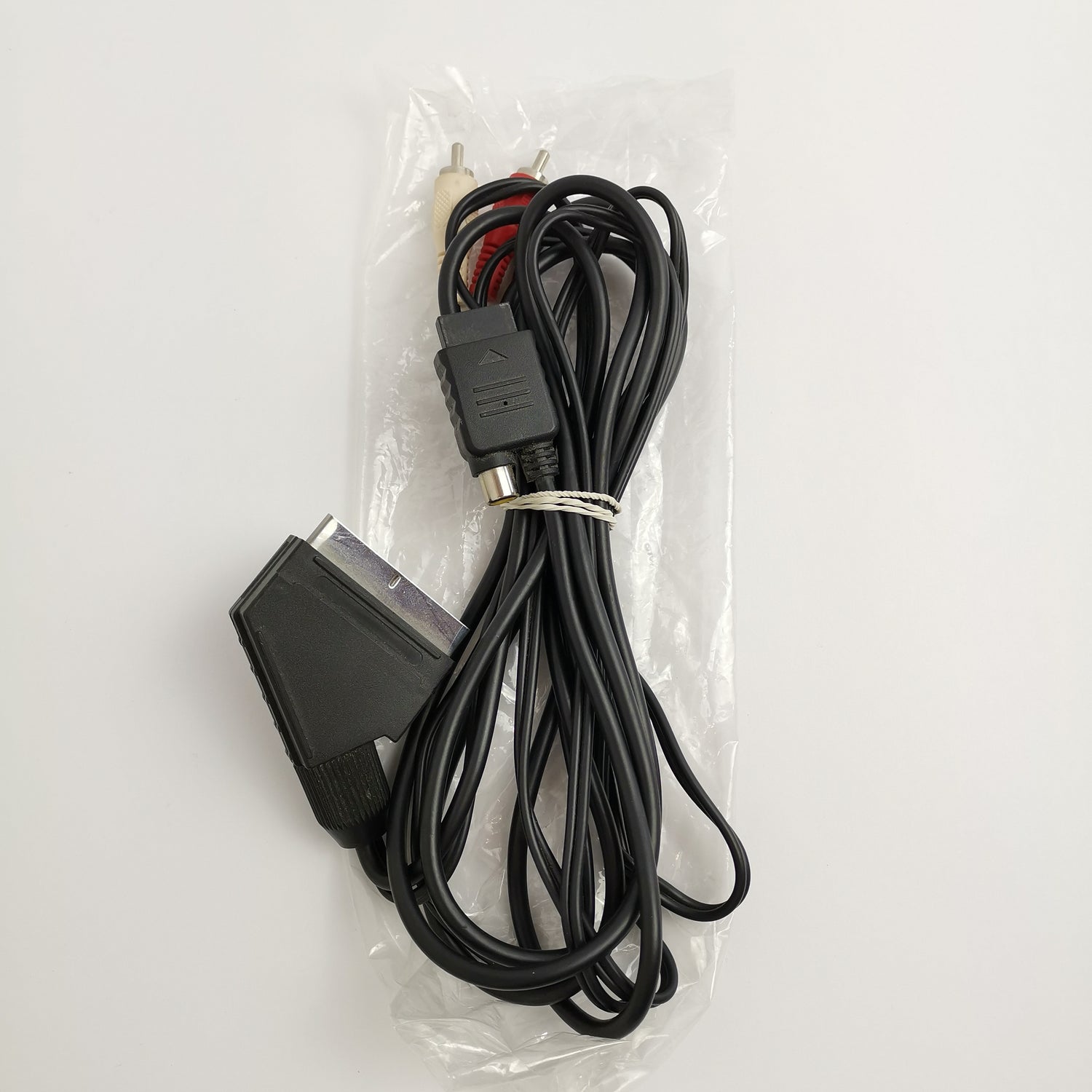Sony Playstation 1 Accessories: RGB Scart x 2 Audio Cable Cable | PS1 PSX - original packaging
