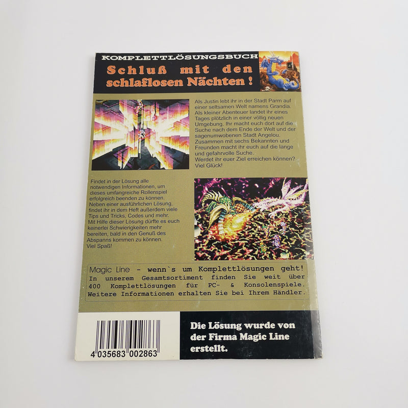 Magic Line solution booklet: Grandia complete solution | Gaming Solution - Gaming Advisor