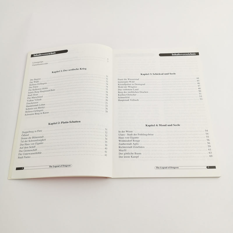 Magic Line Solution Booklet: The Legend of Dragoon Walkthrough | Gaming consultant