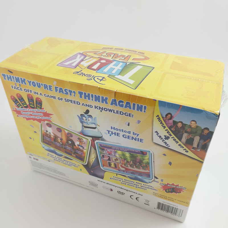 Sony Playstation 2 Spiel : Disney Think Fast The Family Quiz Game | PS2 - NEU