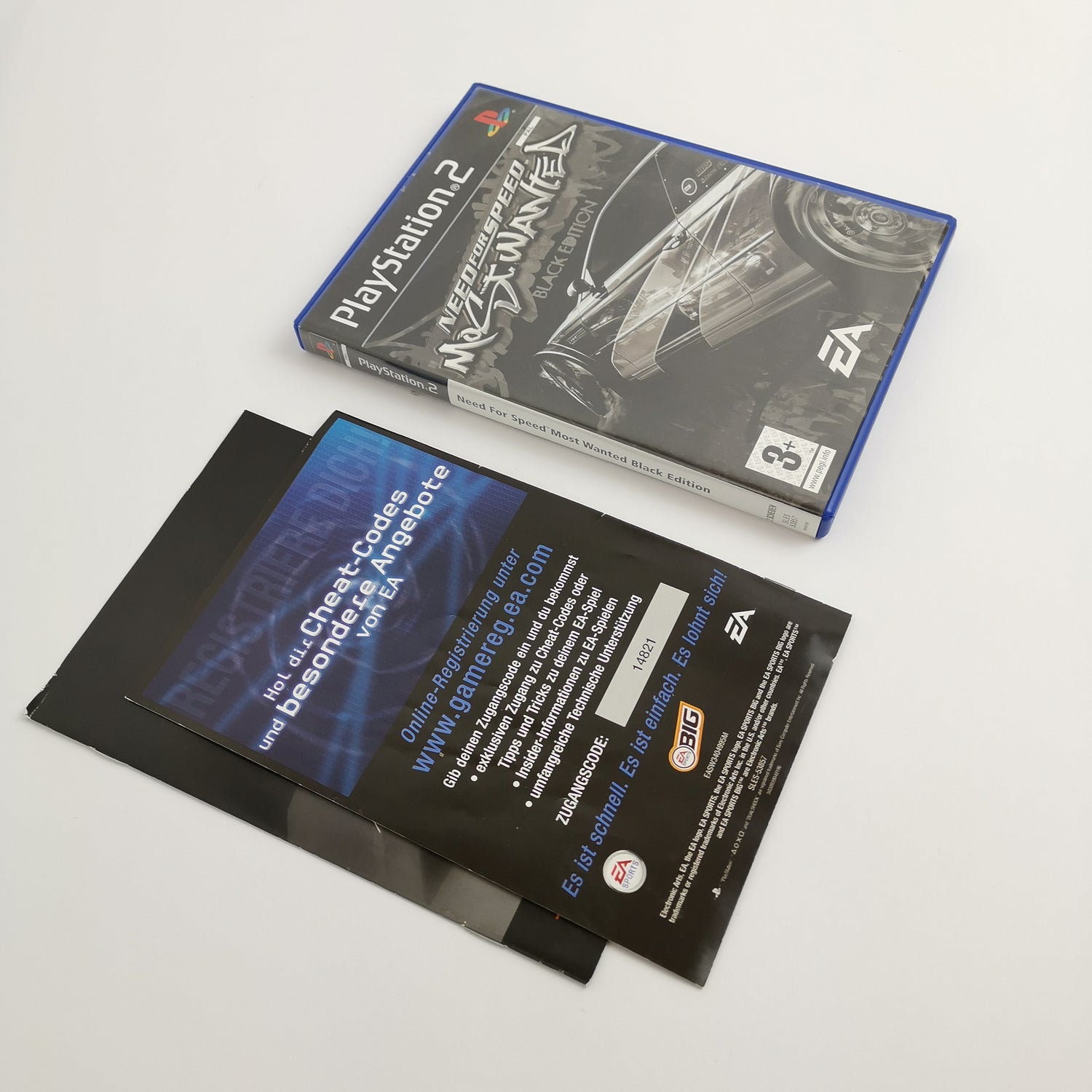 Sony Playstation 2 Game: Need for Speed ​​Most Wanted Black Edition | PS2 - original packaging