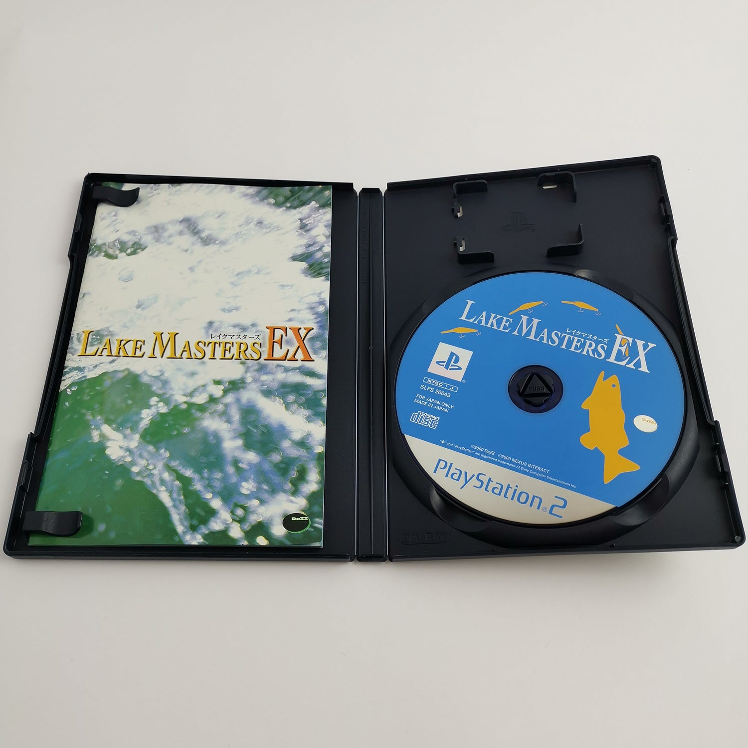 Sony Playstation 2 Game: Lake Masters EX | PS2 - OVP NTSC-J JAPAN version