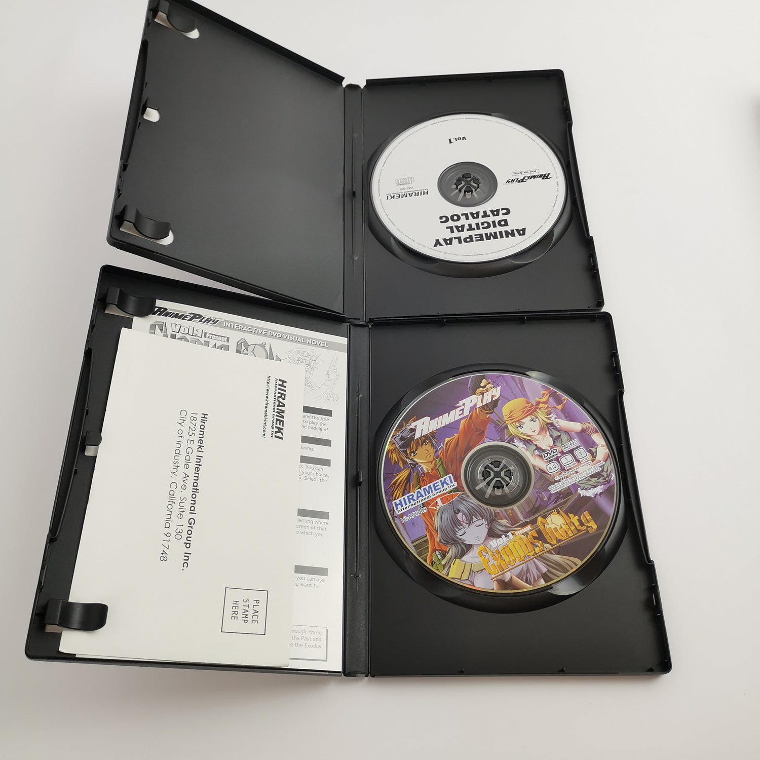 DVD Films: Exodus Guilty Vol. 1-3, Present, Past, Future | Original packaging NEW