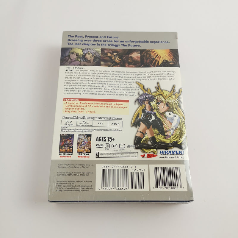 DVD Films: Exodus Guilty Vol. 1-3, Present, Past, Future | Original packaging NEW
