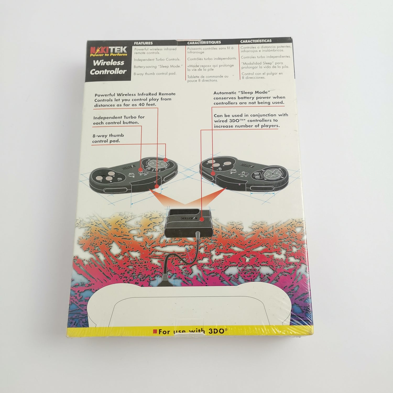 Wireless Panasonic 3DO Controller : Nakitek | OVP NEU NEW