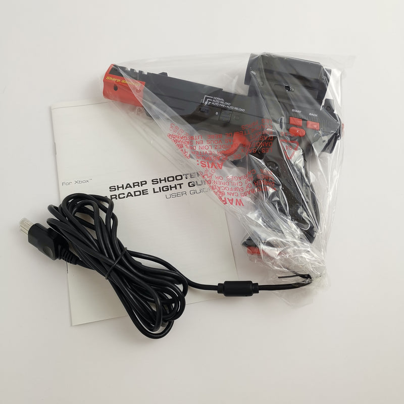 Xbox Classic Controller : Sharp Shooter Arcade Light Gun | Pistole OVP NEU NEW