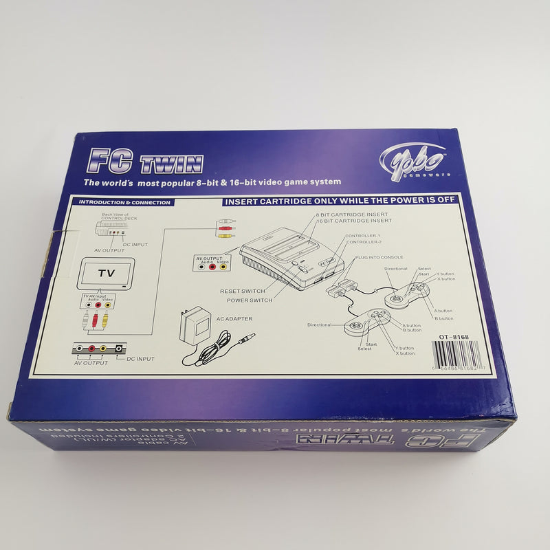 FC Twin Video Game System - 8-Bit &amp; 16-Bit | Yobo original packaging